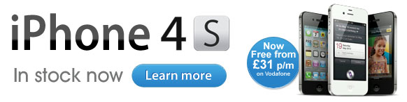 Apple iPhone 4S in stock now!