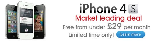 Apple iPhone 4S in stock now!