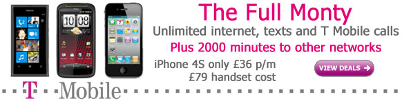 Unlimited data, texts and T Mobile minutes with the Full Monty