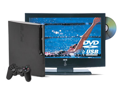Free Isis 22 inch TV and PS3