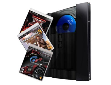 Free PlayStation 3 Slim 12GB + 3 games