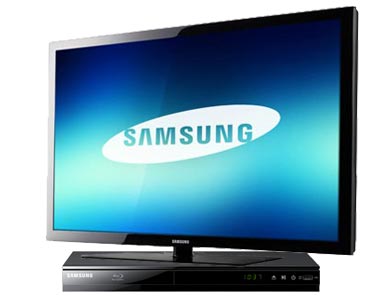 40 inch Samsung TV and Blu-ray player