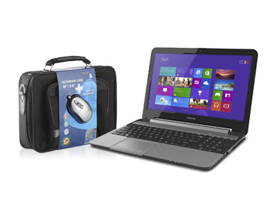 Free Toshiba C850-1CW Laptop Bundle