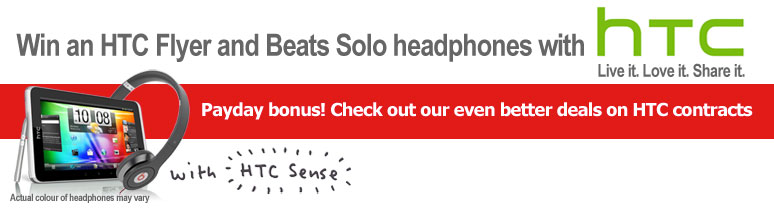 Win an HTC Flyer with Beats Solo headphones